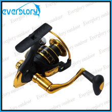 Schwarz und Gold Cheap Spinning Reel